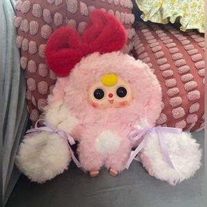 Baby Three Bunny Return/Happy Day Series Plush (Pink)